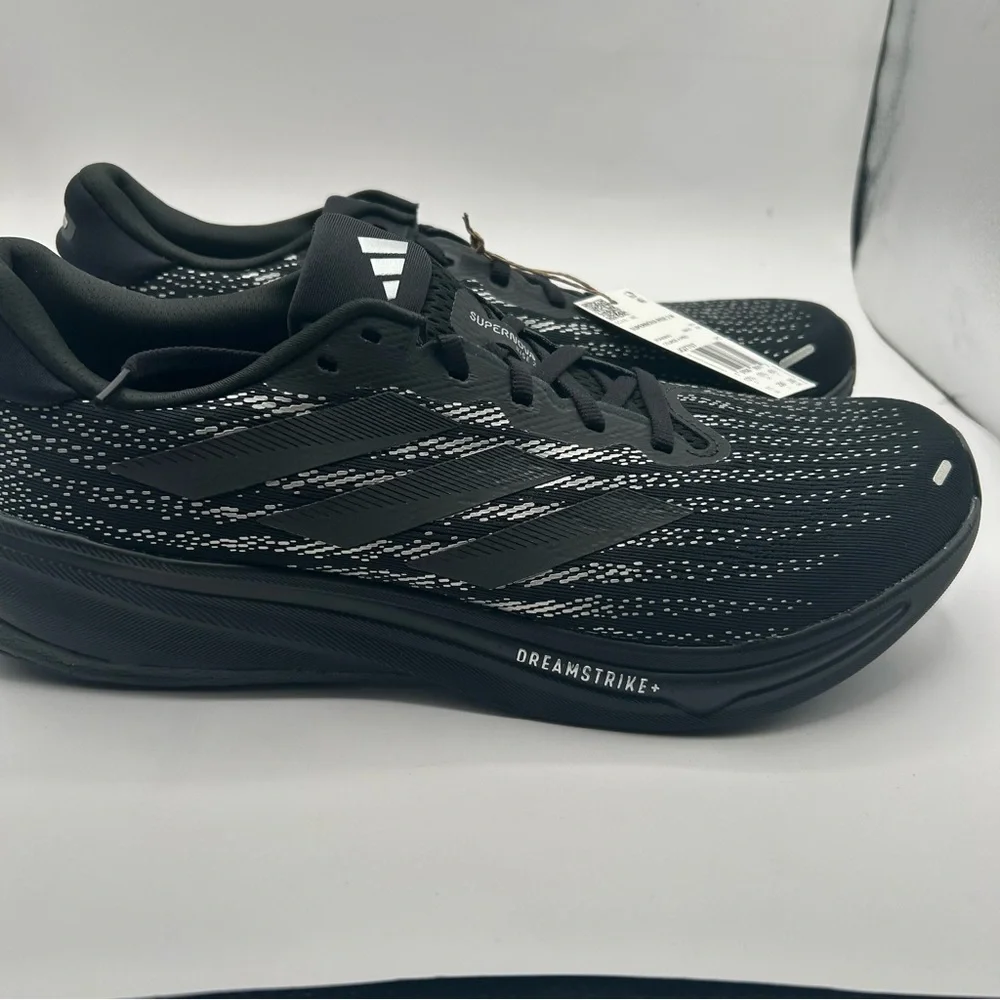 Adidas Men's Supernova Rise 2 M Core blackCore Black/Silver met. 11 US New - Picture 10 of 13